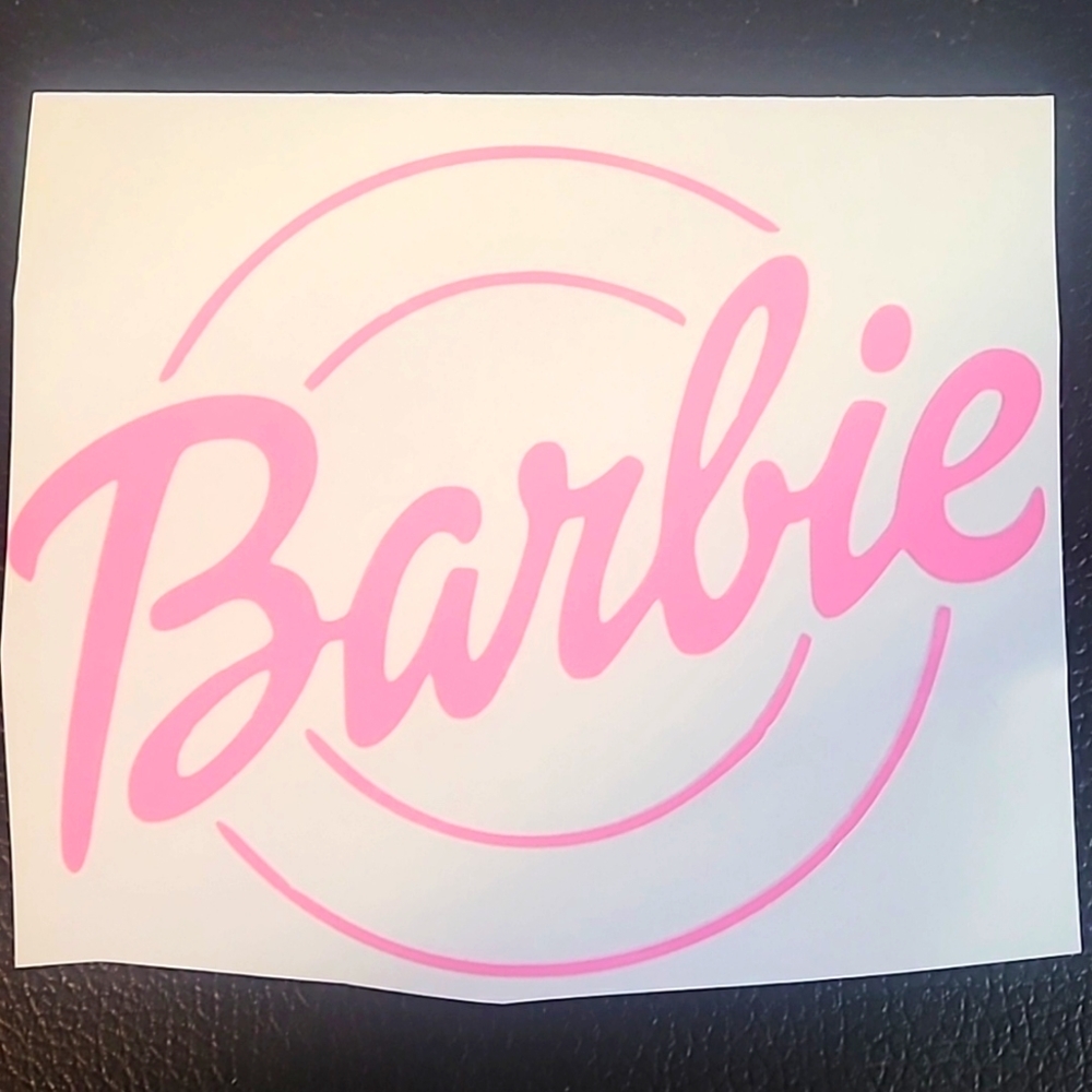 Barbie Decal 5.25 x 4.25​